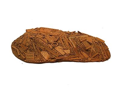 Monroe Models 2103 HO Scale Shredded Scrap Metal Pile -- 4-1/4 x 3-1/4" 10.8 x 8.3cm