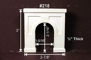 Monroe Models 218 N Scale Sngl Tun Portal Lough Con