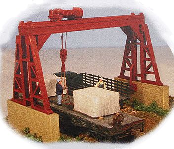 Monroe Models 2301 HO Scale Gantry Crane -- Kit