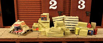 Monroe Models 2303 HO Scale Loading Dock Junk - Mini-Tales(TM) -- Kit