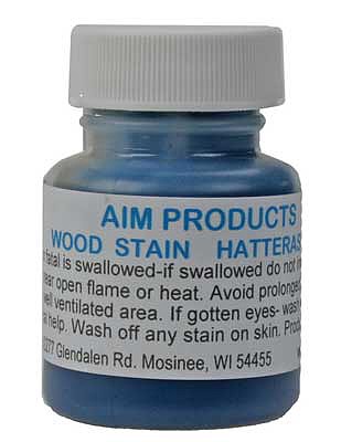 Monroe Models 359 All Scale Oil-Based Wood Stain - 1oz 29.6mL -- Hatteras Blue
