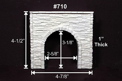 Monroe Models 710 HO Scale Tunnel portal spl stone