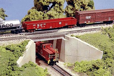 Monroe Models 9006 N Scale Expansion Bridge Kit -- For #9005