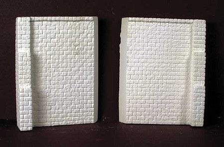 Monroe Models 929 HO Scale Wingwalls pkg(2) -- For Abutements