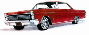 Moebius Models 1210 1/25 1965 Mercury Comet Cyclone Car