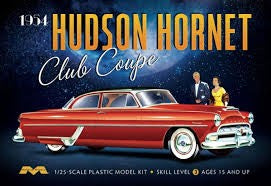 Moebius Models 1213 1/25 1954 Hudson Hornet Club Coupe Car