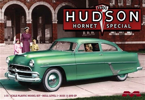 Moebius Models 1214 1/25 1954 Hudson Hornet Special Car