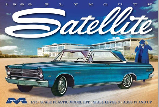 Moebius Models 1215 1/25 1965 Plymouth Satellite Car
