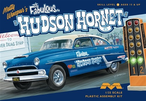 Moebius Models 1219 1/25 1954 Fabulous Hudson Hornet Matty Winspur's Stock Car