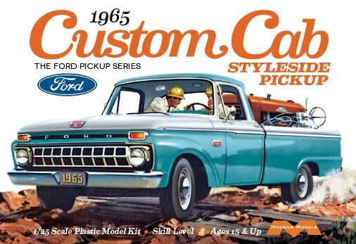 Moebius Models 1234 1/25 1965 Ford Custom Cab Styleside Pickup Truck
