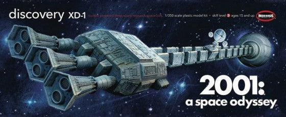 Moebius Models 20018 1/350 2001 Space Odyssey: Discovery XD1 Spacecraft 