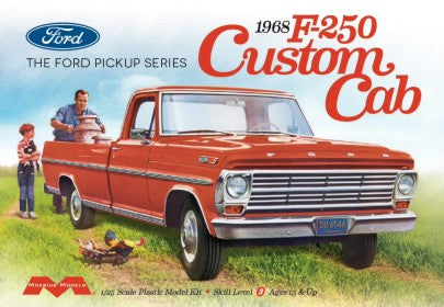 Moebius Models 2564 1/25 1968 Ford F250 Custom Cab Pickup Truck