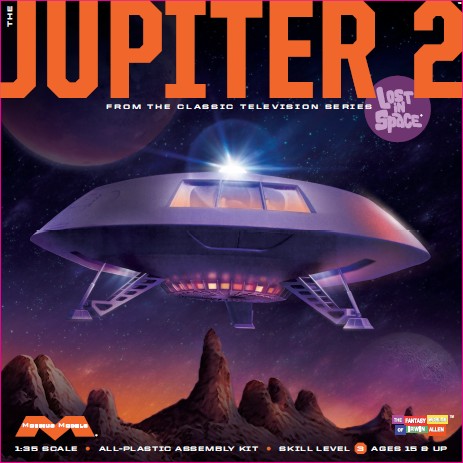 Moebius Models 913 1/35 Lost in Space: Jupiter 2 Spaceship