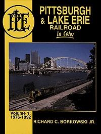 Morning Sun Books 1076 All Scale Pittsburgh & Lake Erie In Color -- Volume 1: 1976-1992