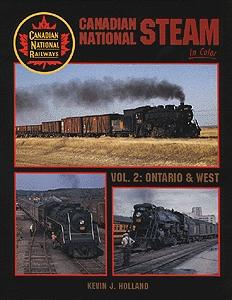 Morning Sun Books 1159 All Scale Book -- Canadian National Steam Volume 2: Ontario & West