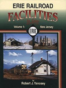 Morning Sun Books 1178 All Scale Book - Erie Railroad Facilities in Color -- Volume 1: New Jersey