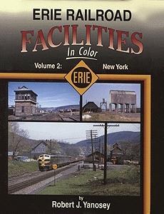 Morning Sun Books 1278 All Scale Book - Erie Railroad Facilities in Color -- Volume 2: New York State