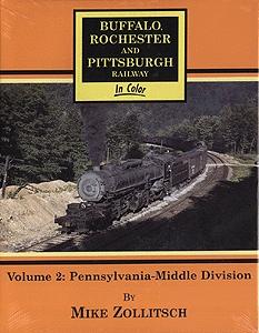 Morning Sun Books 1291 All Scale Buffalo, Rochester & Pittsburgh Railway in Color -- Volume 2: Pennsylvania - Middle Division