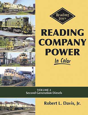 Morning Sun Books 1632 All Scale Reading Company Power In Color -- Volume 2: Second Generation Diesels