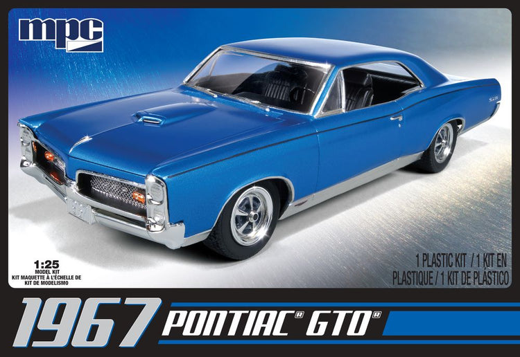 MPC Models 710 1/25 1967 Pontiac GTO Car