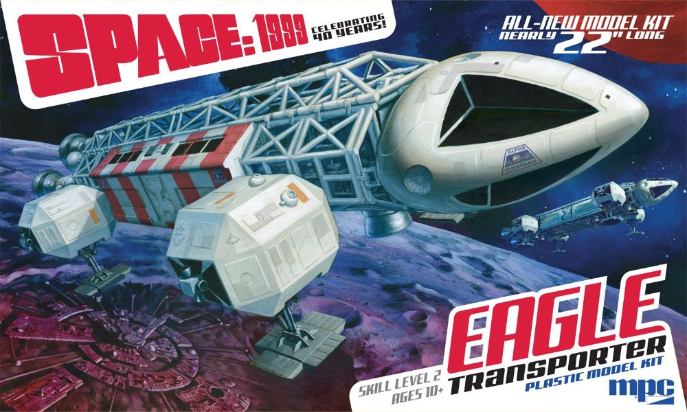 MPC Models 825 1/48 Space 1999: Eagle Transporter (22" Long)