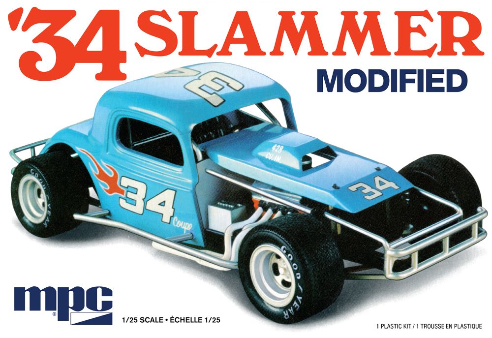 MPC Models 927 1/25 1934 Slammer Modified Stocker Race Car