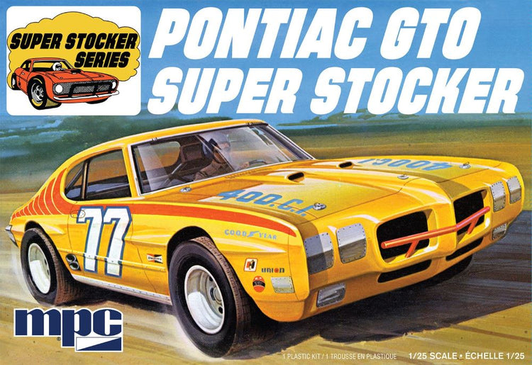 MPC Models 939 1/25 1970 Pontiac GTO Super Stocker Race Car