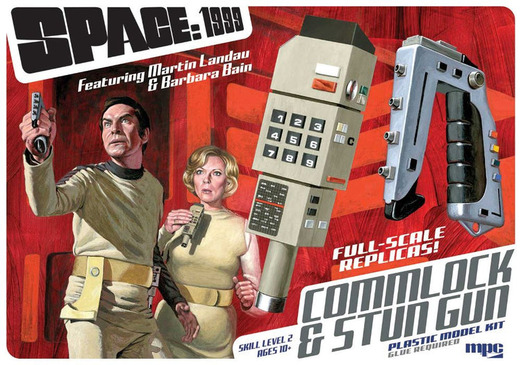 MPC Models 941 1/1 Space 1999: Commlock & Stun Gun