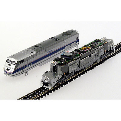 Model Rectifier (MRC) 1645 N Scale Digital Command Control (DCC) Dual Mode Sound & Control Decoder -- Generic Diesel for Kato P42, E8 & E9 Locomotives (Sold Seperately)