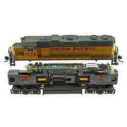Model Rectifier (MRC) 1812 N Scale DCC Sound & Control Decoder -- Fits Most Atlas - Alco, SD60, SD70, F Diesels