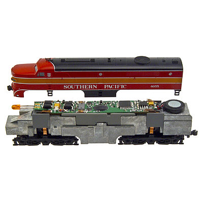 Model Rectifier (MRC) 1958 N Scale Drop-In Sound & Control DCC Decoder - Platinum Series -- For Kato Alco PA1 Unit
