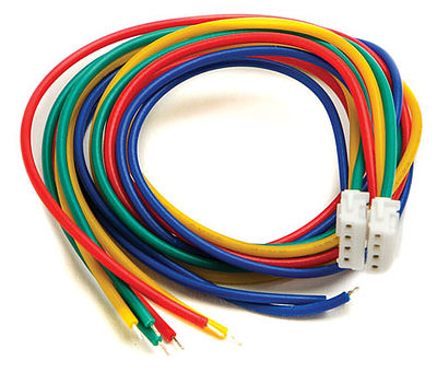 Model Rectifier (MRC) 25101 HO Scale 4-Pin Male Connector w/Wire Leads - Light Genie(TM) -- pkg(2)