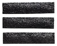 Model Railstuff 1060 N Scale Coal Loads (One-Piece, Painted Plaster Castings) -- For Con-Cor 3-Bay Hopper