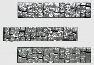 Model Railstuff 1110 N Scale Crushed Aluminum Bales (One-Piece, Painted Plaster Castings) -- For Atlas 42' Gondola pkg(3)