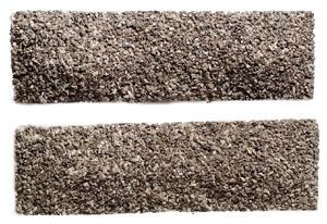 Model Railstuff 1285 HO Scale Ballast/Stone Loads (One-Piece, Painted Plaster Castings Topped w/Real Stone) -- For Stewart 55-Ton Hopper pkg(2)
