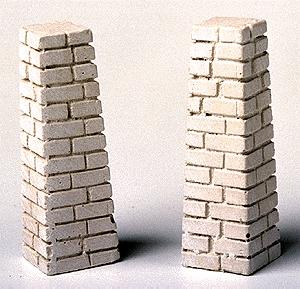 Model Railstuff 1400 HO Scale Mr. Plaster Unpainted Kits -- Stone Footings for Micro Engineering Viaduct Tower