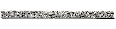 Model Railstuff 1700 HO Scale Mr. Plaster Unpainted Kits -- Stone Foundation Sections 3/8" .9375cm High x 5-7/8" 14.6cm Long