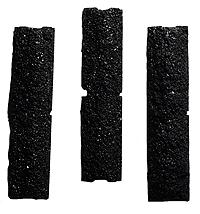 Model Railstuff 1710 N Scale Coal Loads (One-Piece, Painted Plaster Castings) -- For Roco 2-Bay Hopper