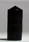 Model Railstuff 1730 N Scale Oil Storage Tank (One-Piece, Painted Plaster Castings) -- Black