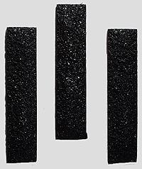 Model Railstuff 1750 N Scale Coal Loads (One-Piece, Painted Plaster Castings) -- For Model Power 4-Bay Hopper