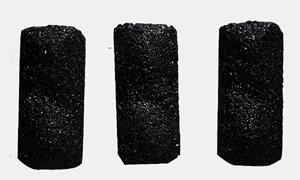 Model Railstuff 1770 N Scale Coal Loads (One-Piece, Painted Plaster Castings) -- For Atlas Ore Car