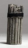 Model Railstuff 1780 N Scale Dolphin Pillings Cluster (One-Piece, Painted Plaster Castings)