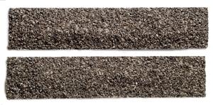 Model Railstuff 2025 HO Scale Ballast/Stone Loads (One-Piece, Painted Plaster Castings Topped w/Real Stone) -- For MDC/Roundhouse 40' Gondola pkg(2)