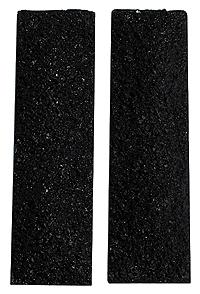 Model Railstuff 232 HO Scale Coal Loads (One-Piece, Painted Plaster Castings) -- For PROTO 2000 War Emergency Hopper pkg(2)