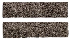 Model Railstuff 275 HO Scale Ballast/Stone Loads (One-Piece, Painted Plaster Castings Topped w/Real Stone) -- For Walthers or Train-Miniature 36' 2-Bay Hopper pkg(2)