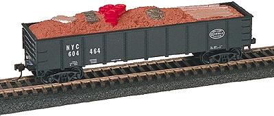 Model Railstuff 340 HO Scale Junk Loads (One-Piece, Painted Plaster Castings) -- For Athearn 50' Gondola