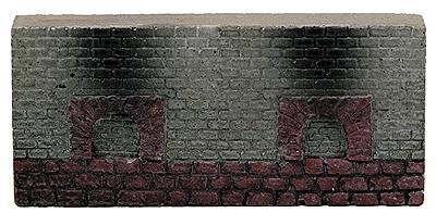 Model Railstuff 580 HO Scale Coke Oven Fronts (One-Piece, Painted Plaster Castings) -- Closed pkg(2)