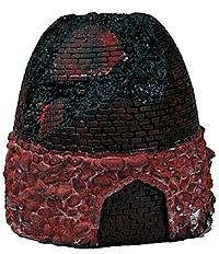 Model Railstuff 640 HO Scale Beehive (Bell) Style Coke Oven (One-Piece, Painted Plaster Castings) -- Collapsed 2-1/4 x 1-3/8" 5.6 x 3.4cm