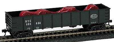 Model Railstuff 740 HO Scale Tarp Covered Loads (One-Piece, Painted Plaster Castings) -- For Athearn 50' Gondola