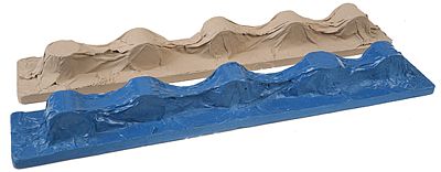 Model Railstuff 760 HO Scale Tarp Covered Load -- For Con-Cor 54' Mill Gondola